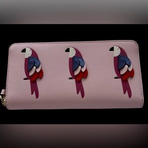 Kate Spade FLOCK PARTY Large Continental Wallet NWOT $249